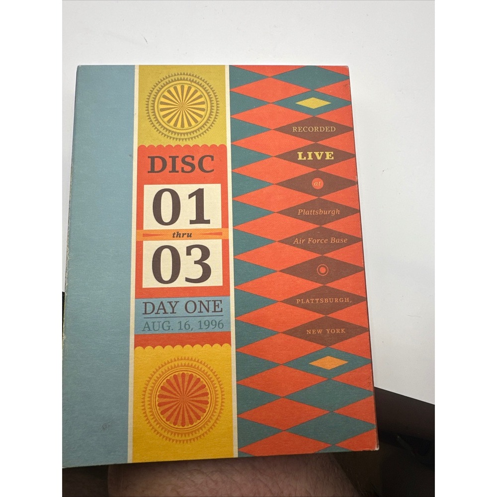 Phish The Clifford Ball 7-DVD Box Set Live 1996 Plattsburgh Air Force Base Rhino